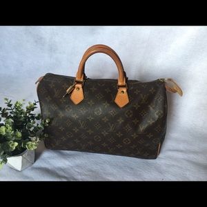 Authentic Louis Vuitton Speedy 35 Monogram